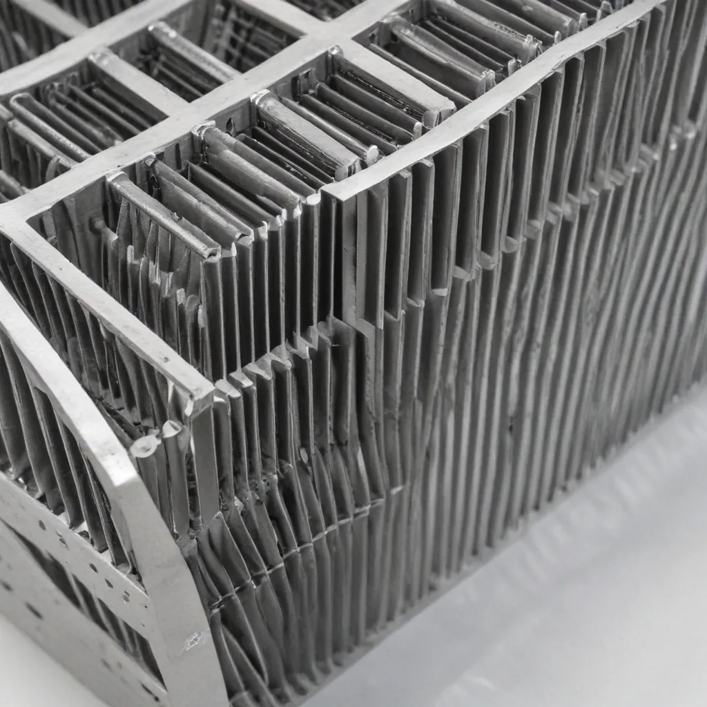 Additive manufacturing of air-cooled heat exchangers with customized fin structures for improved heat transfer