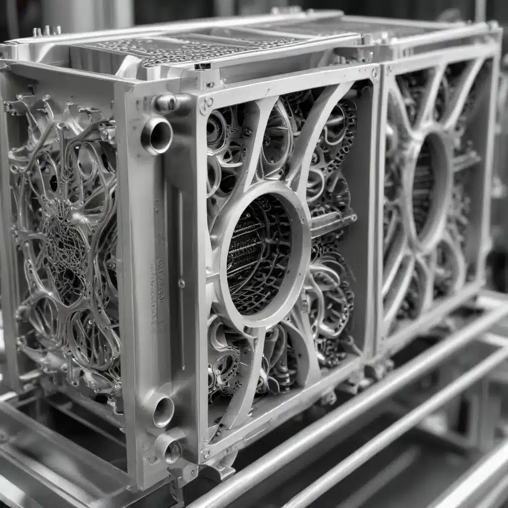 Additive manufacturing of air-cooled heat exchangers with customized internal flow networks for enhanced performance