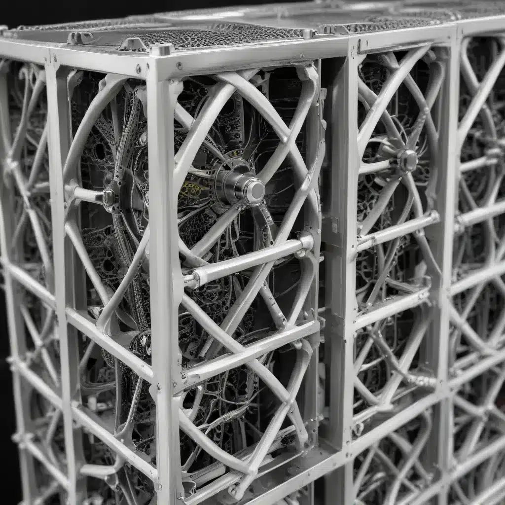 Additive manufacturing of air-cooled heat exchangers with customized internal flow networks for optimized performance