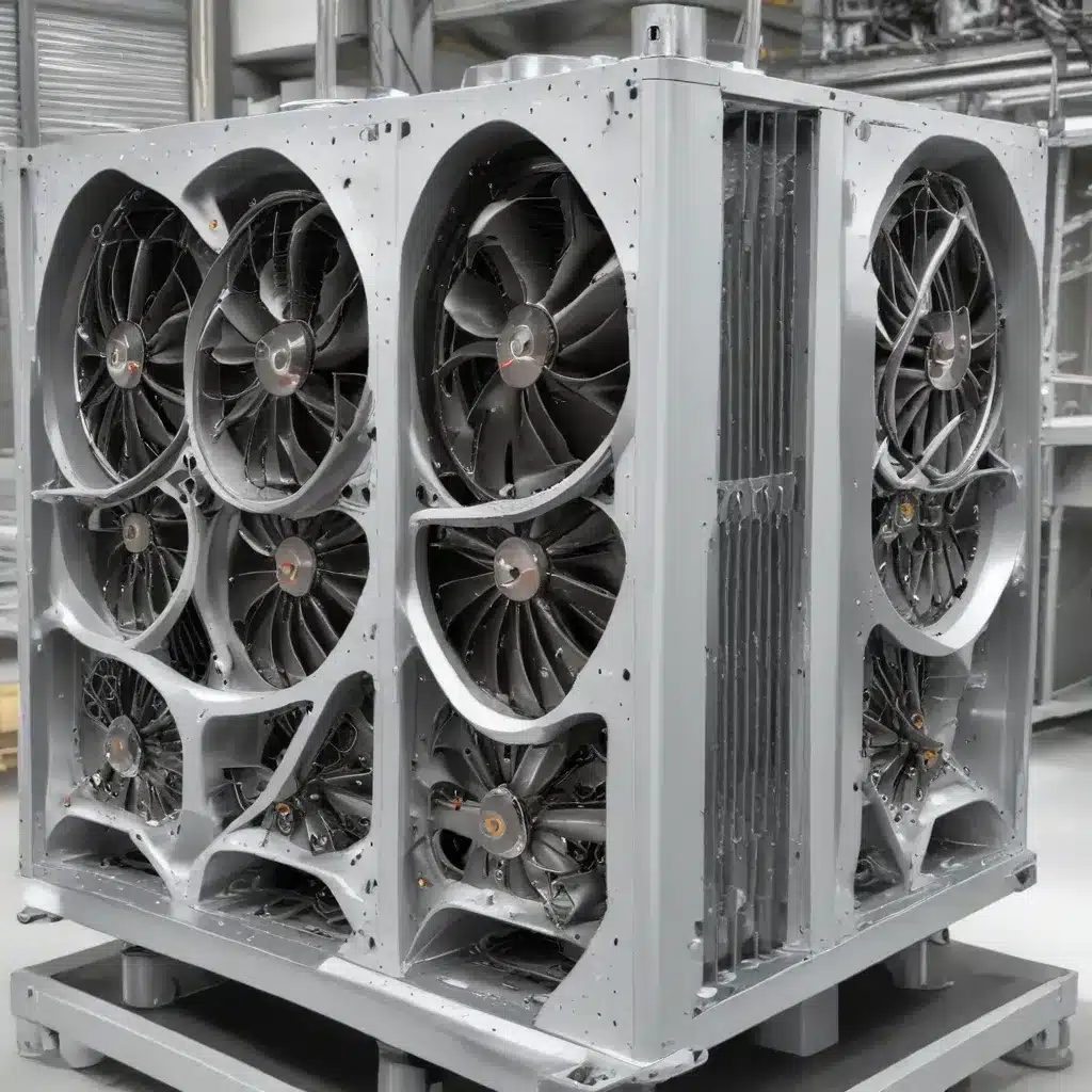Additive manufacturing of air-cooled heat exchangers with integrated thermal energy storage