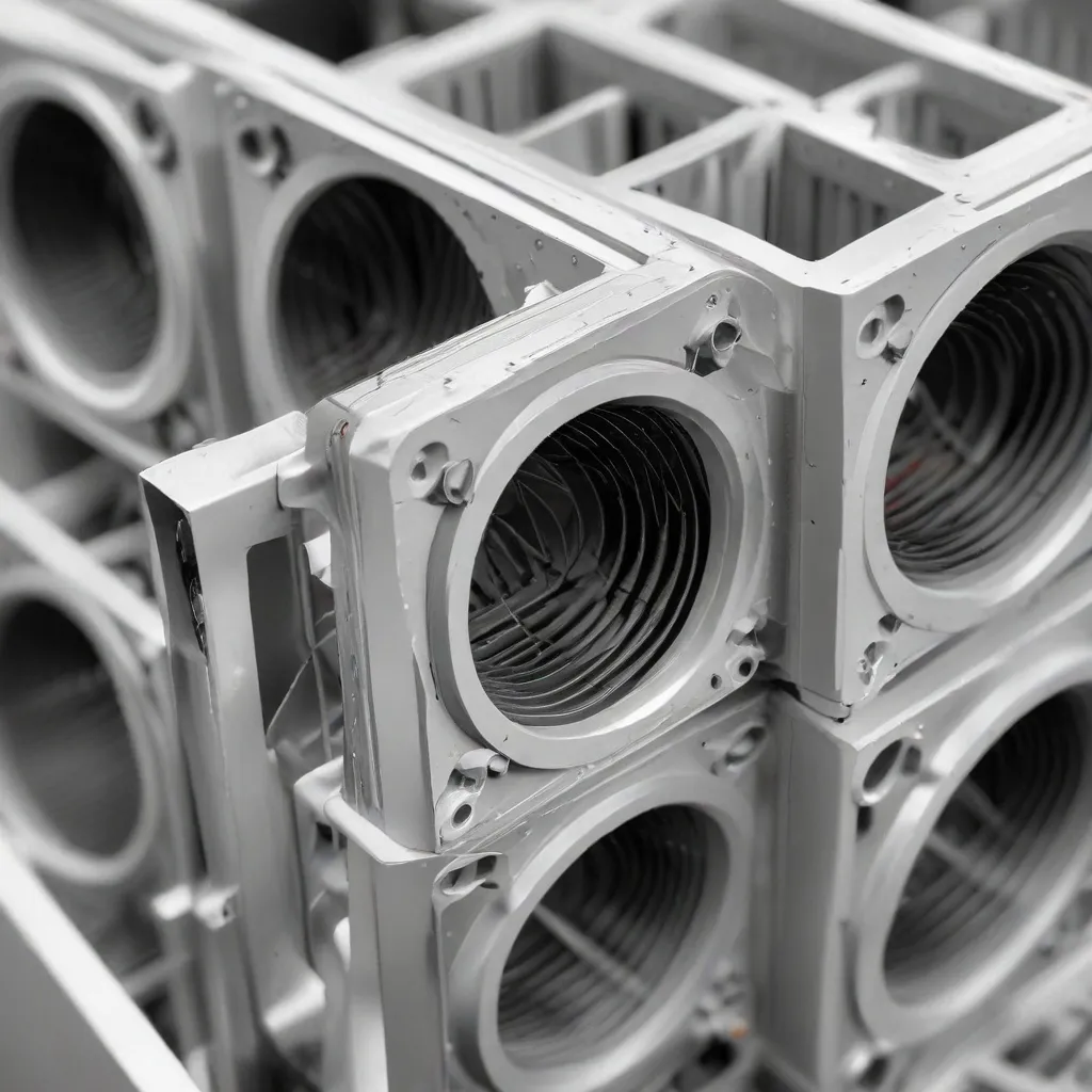 Additive manufacturing of air-cooled heat exchangers with tailored flow channels