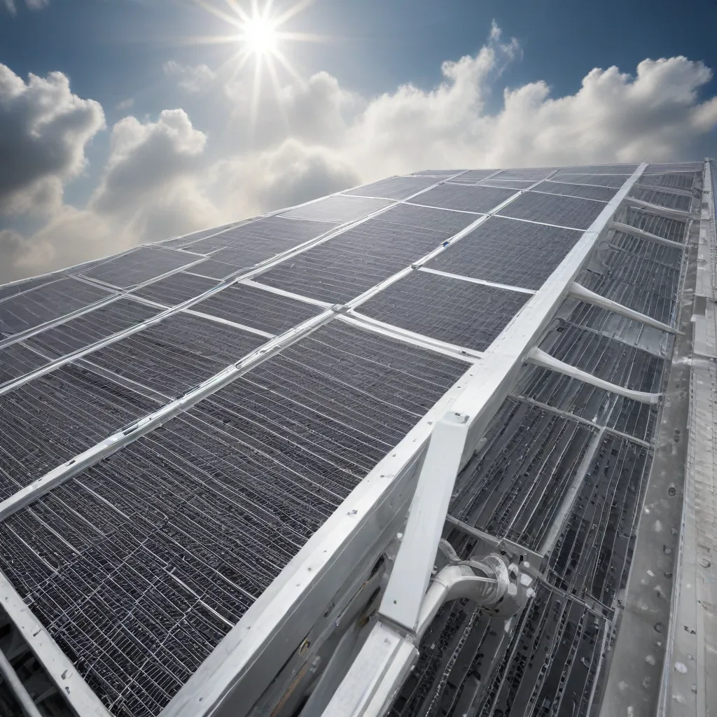 Enhancing Air-Cooled Heat Exchanger Efficiency through the Integration of Renewable Energy Sources