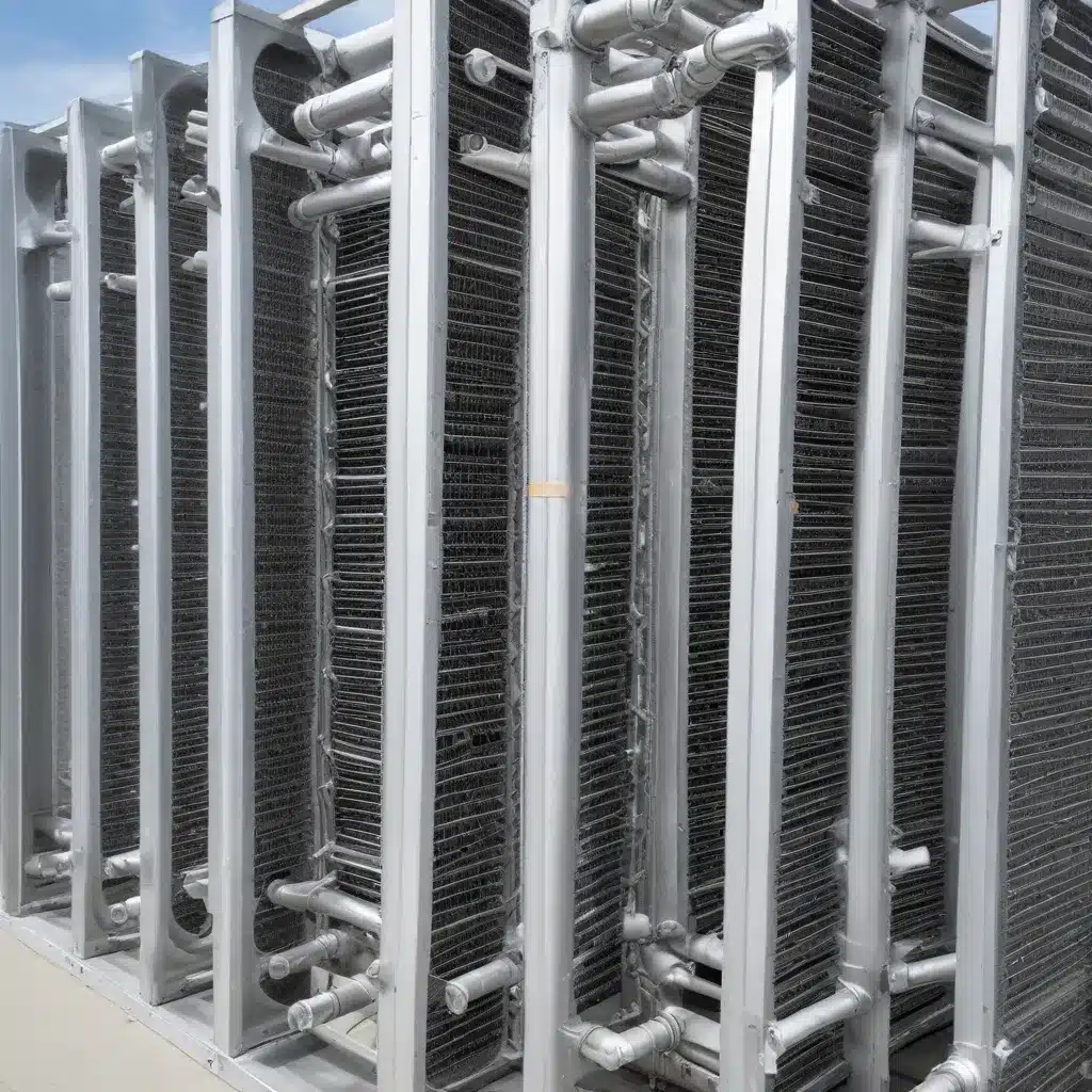 Enhancing air-cooled heat exchanger performance through passive cooling techniques and materials