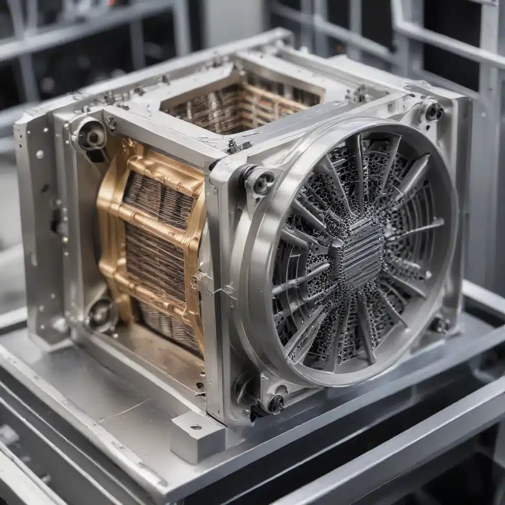Exploring the Thermal Management Capabilities of Air-Cooled Heat Exchangers in Additive Manufacturing Processes