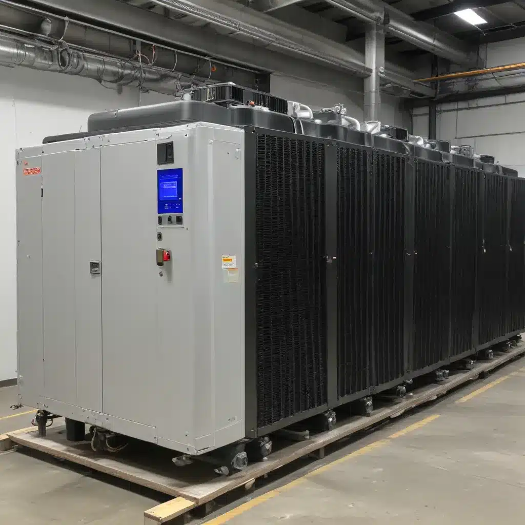 Thermal management of high-power laser systems using air-cooled heat exchangers with integrated thermal energy storage for enhanced efficiency