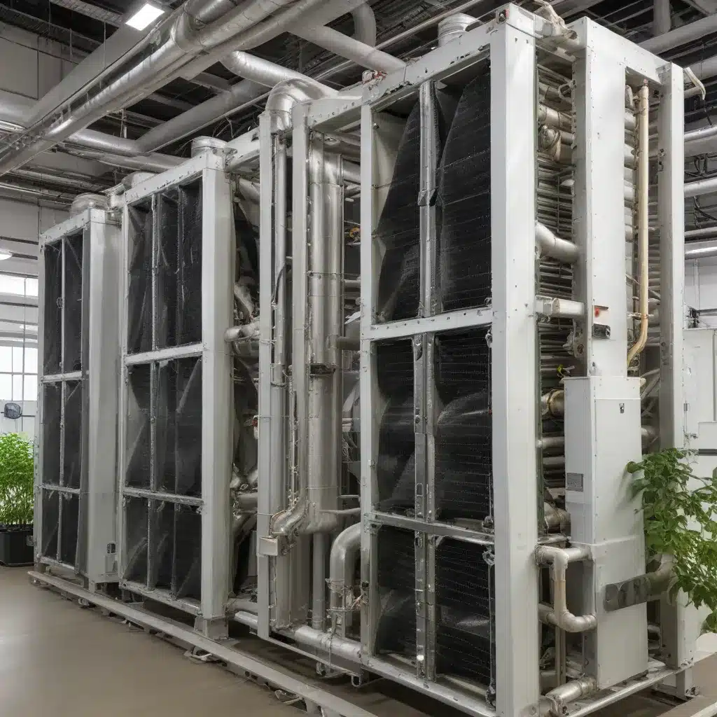 Unlocking the Potential of Air-Cooled Heat Exchangers for Sustainable Heating and Cooling in Indoor Vertical Farming Operations