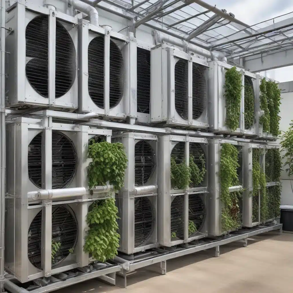 Unlocking the Potential of Air-Cooled Heat Exchangers for Sustainable Heating and Cooling in Urban Vertical Farming Operations